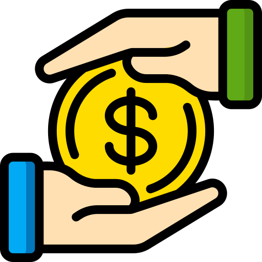 Coins icon showing minimum SIP investment starting from rupees 500 per month